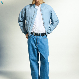 Giacca da volo Bomber Cargo con Logo personalizzato invernale spessa da uomo - Product Image 3