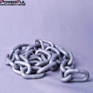Cadenas soldadas chapadas en zinc de acero al carbono/aleación G43 para uso en la construcción - Product Image 6