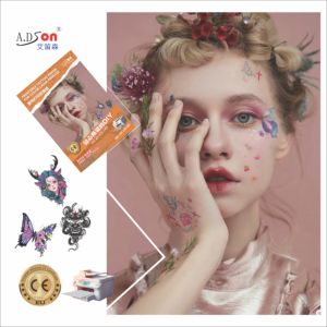 ملصقات وشم مؤقتة شعبية للتجميل والماكياج بحجم A5 للنساء على الأرداف والساقين - Product Image 5