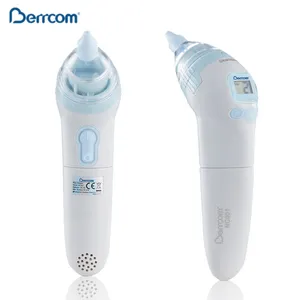 Berrcom aspirador nasal elétrico para bebês, limpador nasal elétrico de silicone de ponta macia eletrônica ajustável