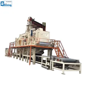 Shining forming machine for particle board
