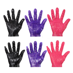 Prodotti del sesso per adulti dispositivo di masturbazione guanto del sesso per il massaggio erotico del sesso femminile maschile - Product Image 2