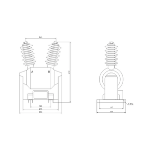JDZW-10R 30VA yüksek gerilim tek fazlı otomatik trafo Toroidal anahtarlama güç kaynağı 10KV giriş 110V çıkış 50/60Hz vakum - Product Image 5