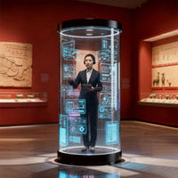 Terminal de réception intelligent avec assistant virtuel holographique numérique à commande vocale