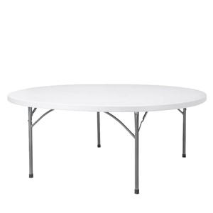 Goedkope ronde opklapbare feesttafel voor bruiloften en evenementen - Product Image 1