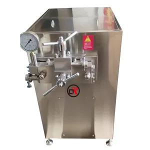 Hot sale small scale homogenizer high pressure milk pasteurizer and homogenizer