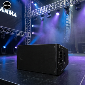 Haut-parleur Line Array Actif Bidirectionnel Pro Audio HDL-20A Double 10 Pouces Néodyme 8 Ohm Alliage de Titane Son Professionnel 700W RMS Extérieur - Product Image 1
