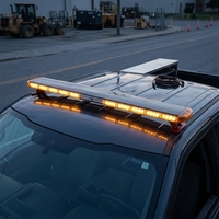 Barre lumineuse LED série 6700 avec contrôleur, barre lumineuse d'avertissement de sécurité ambre pour camion, camping-car, bateau