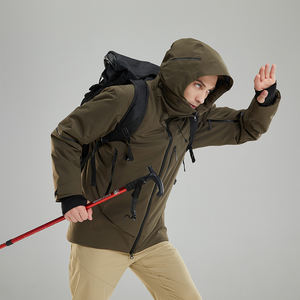 Chaquetas Deportivas de Invierno para Hombre y Mujer, Impermeables, de Poliéster, Resistentes al Viento, Abrigo de Esquí Cálido con Capucha y Cierre de Cremallera para Parejas - Product Image 3