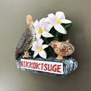 Imanes Personalizados para Refrigerador, Recuerdo de Viaje a Japón, Ciudad de Nikko, Reserva Natural, Okayama, Faisán <span class=keywords><strong>Verde</strong></span>, Decoración, Regalo, Imán 3D - Product Image 3
