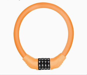 Verrou <span class=keywords><strong>antivol</strong></span> portable pour vélo, verrou de jante étanche pour vélo de route, vélo de montagne, vélo électrique, câble en acier épaissi en alliage - Product Image 6