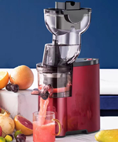 Keuken fruit- en groentesapcentrifuge koude sapcentrifuge voedselmachine met plastic sapfles