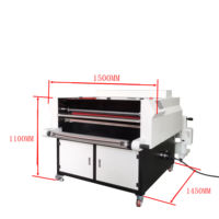Máquina de recubrimiento de chapa de tablero, Máquina de recubrimiento UV rollo a rollo CE, Recubridor de rodillo pequeño barato