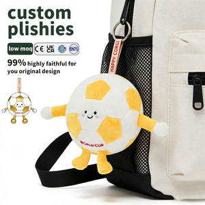 พวงกุญแจตุ๊กตาของที่ระลึกฟุต<span class=keywords><strong>บอล</strong></span>ปี 2026 สำหรับสะสมในวันแข่งขัน พวงกุญแจลูกฟุต<span class=keywords><strong>บอล</strong></span>โลกแบบกำหนดเอง ตุ๊กตามาสคอต - Product Image 1