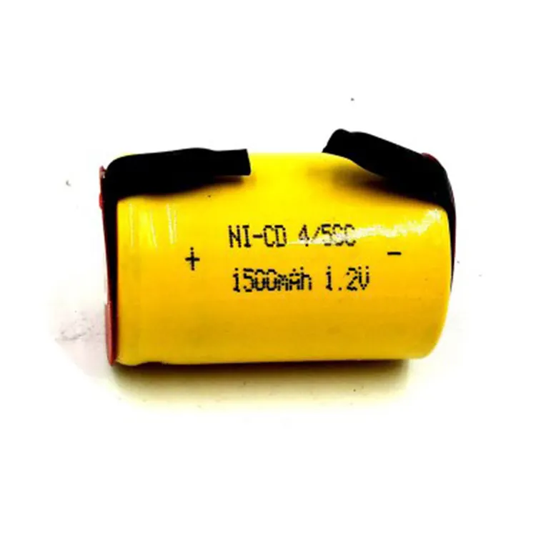Rechargeable NI-CD SC Battery 1.2V 1500mAh NICD SC Rechargeable Battery 1300 1200mahニッカドsc 1.2 12vバッテリー