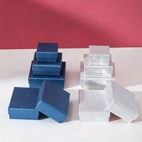 Scatola Rigida su Misura in Due Pezzi con Coperchio e Base per Confezioni Regalo di Gioielli, Fornitura Diretta dalla Fabbrica