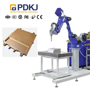 PDKJ Guangdong 1500-3000W welding machine supplier Discount sales Robot fiber laser welding workstation Laser welding machine