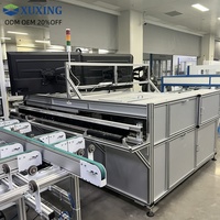 Testeur EL de module PV en ligne OEM ODM, cycle <16s, 4 caméras, pour bifacial/demi-cellule/MBB