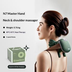 SIAASOO N7 Master Massagegerät - Schulter- und Nackenmassagegerät - Nacken-Wärmemassage und Massagegerät - Zervikales Massagegerät - Product Image 1