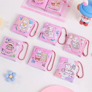Mini Cuaderno Kawaii Personalizado con Llavero, Bloc de Notas Pequeño, Anillo para Llaves - Product Image 1