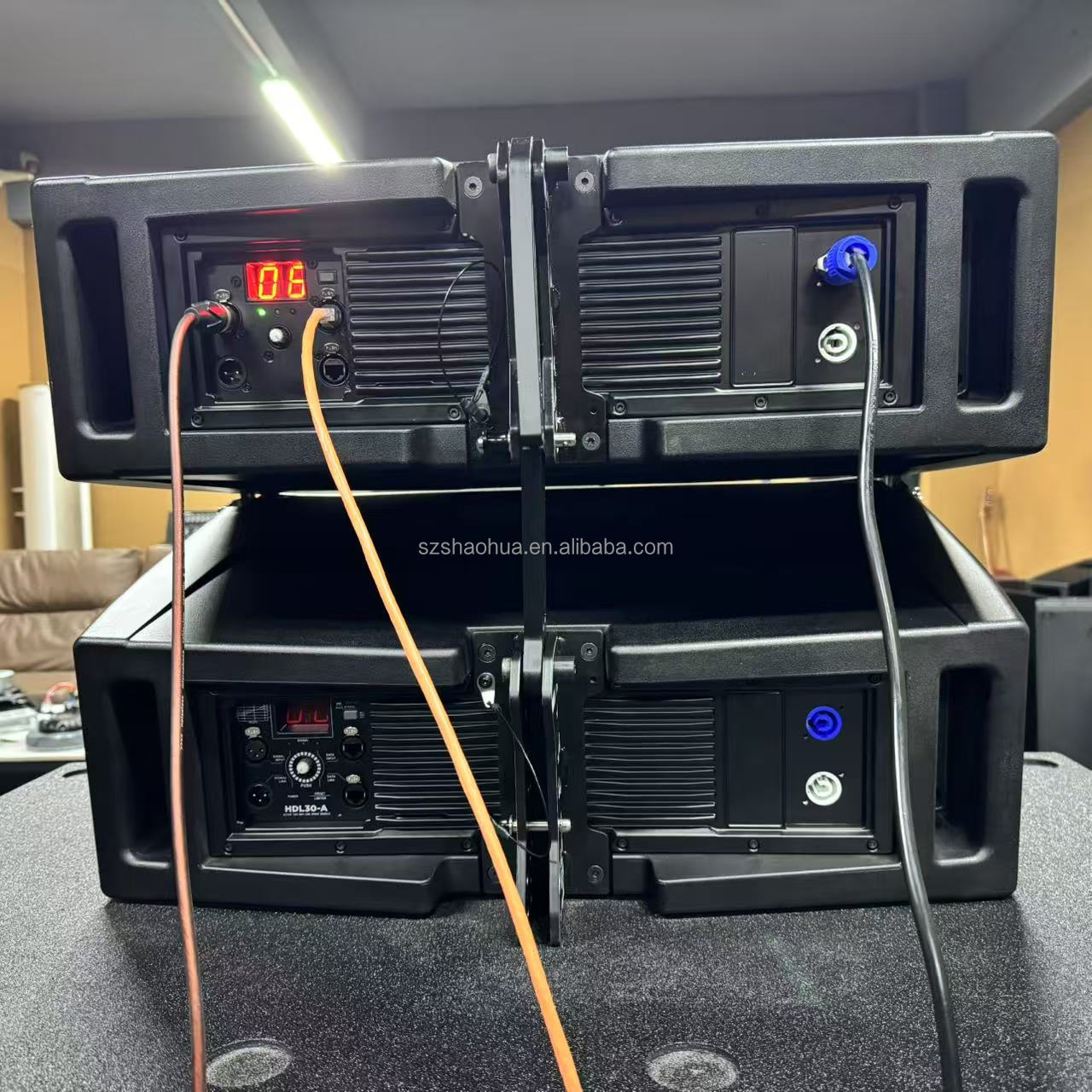 rcf line array speakers