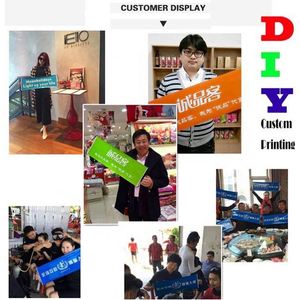 ป้ายเชียร์แบบม้วนเก็บได้ โพลีเอสเตอร์ ราคาถูก สำหรับโปรโมชั่นขายส่ง ลดราคาใหม่ - Product Image 5