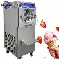 Machine à glaces et sorbets commerciale, congélateur discontinu pour gelato, machine à glaces dures