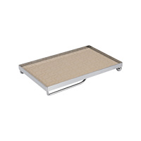 Plateau de rangement de bijoux de parfum de bureau simple et moderne haut de gamme lumière luxe décoration de la maison modèle chambre décorations de table basse
