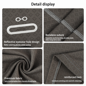 Masque facial en nylon et soie glacée, respirant et rafraîchissant, type <span class=keywords><strong>cagoule</strong></span>, doux et respectueux de la peau, vente en gros usine - Product Image 5