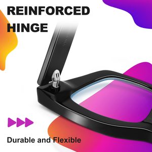 Visoone TR90 Cat Eye ánh sáng màu xanh Chặn kính với chống máy tính chói cho phụ nữ calida - Product Image 4