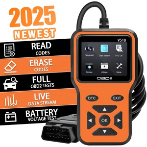 Nuevo protocolo OBDII CAN herramienta de escaneo de diagnóstico actualización gratuita de por vida lector de código de falla del motor para todos los coches precio de fábrica de <span class=keywords><strong>1</strong></span> año - Product Image 2