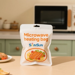 Empaque de Plástico con Cierre de 3 Lados y Cremallera, Impresión Personalizada, para Alimentos Congelados: Pollo Asado, Pescado Salado y Leche - Product Image 3