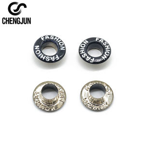 Açık kumaşlar için ağır PVC vinil Grommet su geçirmez kuşgözü perdeler çanta ayakkabı giysiler için <span class=keywords><strong>Metal</strong></span> demir alüminyum - Product Image 3