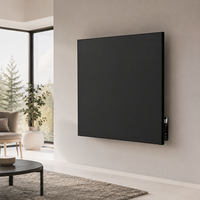 Panneau chauffant infrarouge encastré pour magasin de luxe, chauffage radiant invisible, support personnalisé pour la vente en gros
