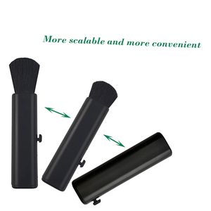 Pennarello morbido piccolo estensibile in lana per pulire l'obiettivo della fotocamera tastiera del Computer <span class=keywords><strong>spazzola</strong></span> in plastica per rimuovere la polvere - Product Image 2