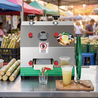 RVS Handmatige Handmatige Suikerrietpers Persmachine Voor Thuisgebruik Hotels Restaurants En Boerderijen
