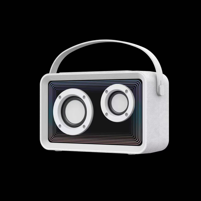 High Quality Home Karaoke Portable Music Box Bluetooth Speaker Amplifier with Dual Microphones for Singing