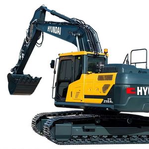 รถขุดไฮดรอลิกไฮเอนด์ ฮุนได รุ่น HX210HD ขนาด 21.5 ตัน พร้อมเครื่องยนต์คัมมินส์ ปั๊มและมอเตอร์ไฮดรอลิกคาวาซากิ ประสิทธิภาพสูง - Product Image 1