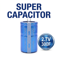 Condensateur supercapaciteur Lorida grande capacité 2,7 V 300 F pour la production d'énergie éolienne et le stockage d'énergie