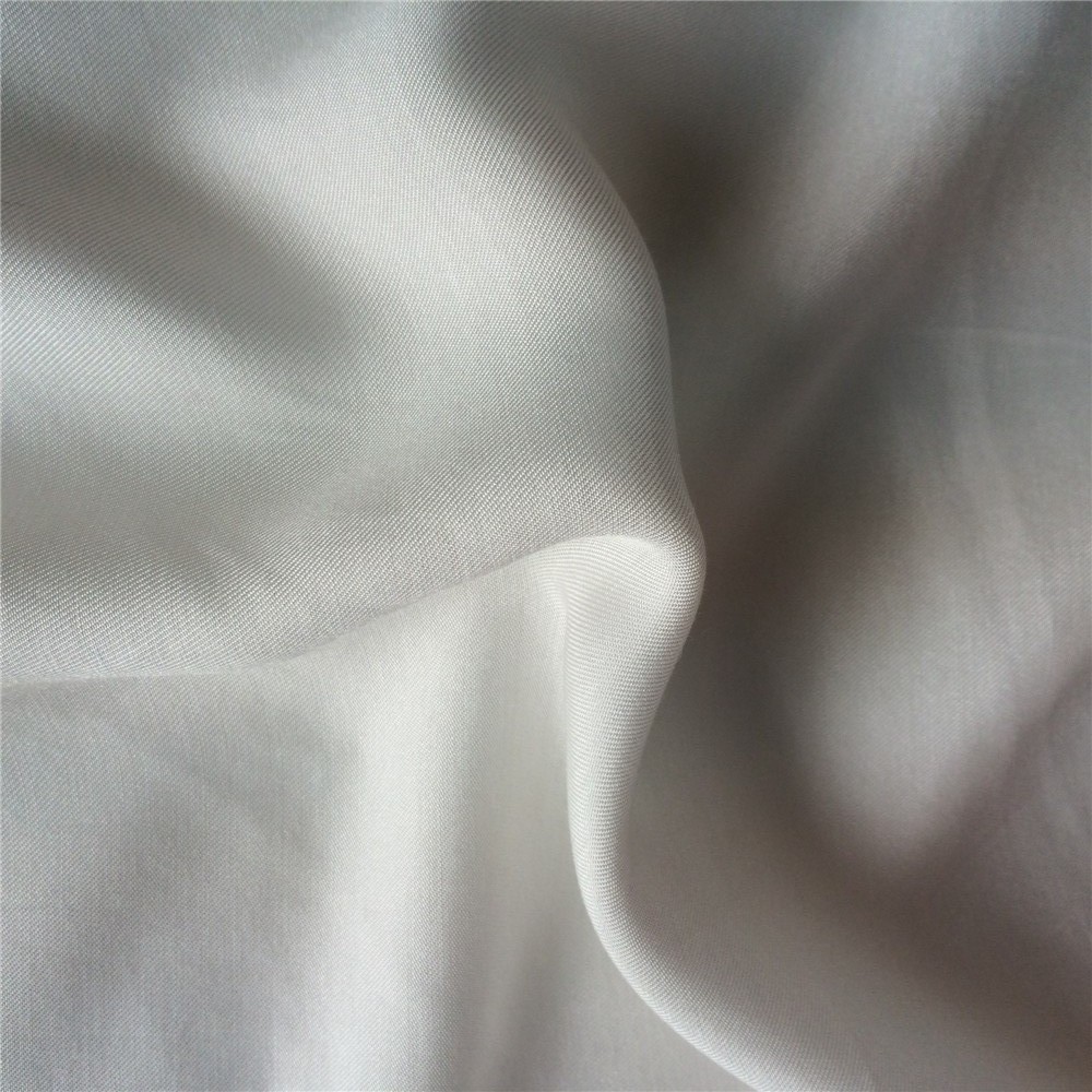 High Quality Fabric 51%Viscose/49%Cotton Fabric 72GSM 106*88 Cotton Viscose Twill Fabric
