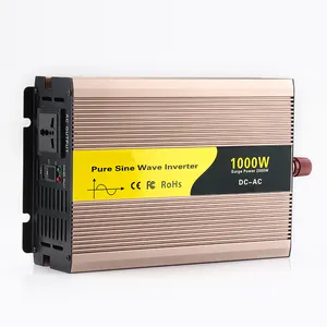 อินเวอร์เตอร์เพียวไซน์เวฟ,เครื่องแปลงไฟเพียวซายน์เวฟ DC 12V 24V 48V เป็น Ac 110V 120V 220V 1000W 2000W 3000W