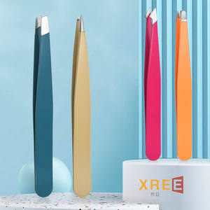 แหนบสแตนเลส96คลิปคิ้วเครื่องมือความงามพร้อมปากในเชิงบวกและเฉียง - Product Image 2