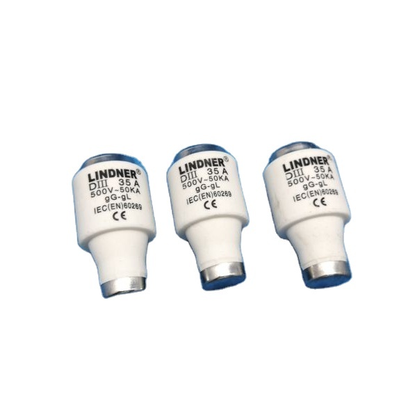 Best selling 35A-63A DIII gG 400V fuse DIAZED type screw fuse