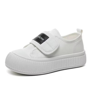 R2328 Mocasines de Lona para Mujer, Zapatos con Cordones, Primavera/Verano, Suela Gruesa, Transpirables, Antideslizantes, Casuales, Blancos, a la Moda - Product Image 5