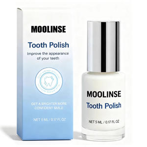 Produit transfrontalier très vendu, OEM personnalisé, Chine : <span class=keywords><strong>Peinture</strong></span> dentaire pour le soin des <span class=keywords><strong>dents</strong></span>, nettoyage doux, éclaircissant, haleine fraîche, en flacon et boîte - Product Image 1