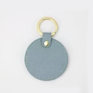 Phong cách mới khuyến mại da Keychain bán buôn PU Vòng Keychain Chất lượng cao <span class=keywords><strong>Keyring</strong></span> với logo riêng - Product Image 5