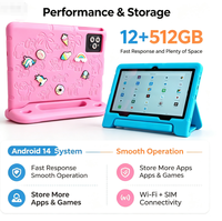 Tablet Anak 10-inci 2026 16+1T Tablet Tahan Banting WIFI+sim Tablet Pembelajaran & Permainan dari Produsen