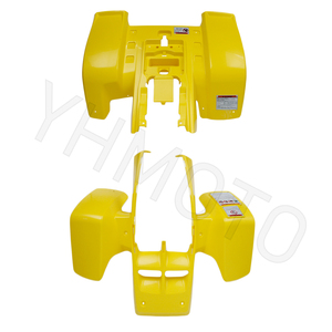 Kit de carénage et de protection de radiateur YHMOTO pour ATV, garde-boue avant et arrière en plastique pour Yamaha YFZ 350 YFZ350 Banshee 1987-2006 - Product Image 2