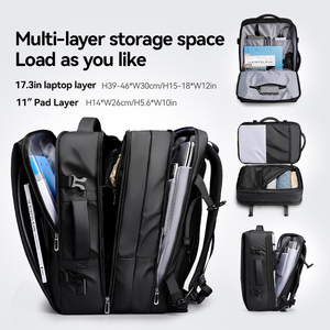 <span class=keywords><strong>Bolso</strong></span> para Portátil <span class=keywords><strong>de</strong></span> Gran Capacidad Mark Ryden, <span class=keywords><strong>Bolso</strong></span> <span class=keywords><strong>de</strong></span> Hombro para Hombre, Mochila <span class=keywords><strong>de</strong></span> <span class=keywords><strong>Viaje</strong></span>, Logotipo Personalizado al por Mayor G1_MR9822_KR - Product Image 4