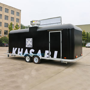 Carrito <span class=keywords><strong>de</strong></span> <span class=keywords><strong>Comida</strong></span> Estilo Vintage Chammp con Ruedas, Parrilla y Freidora para Negocios Ambulantes y Uso en Exteriores - Product Image 5